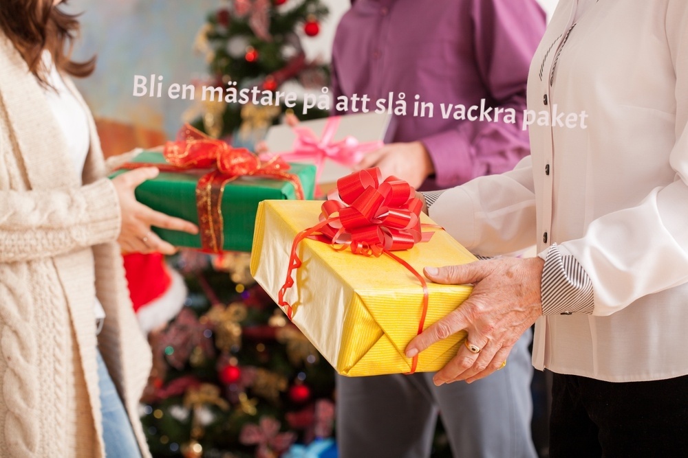 Happy family exchanging theirs Christmas gifts-444817-edited